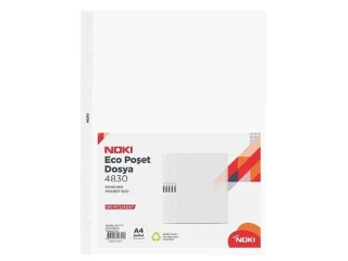 Noki Eco A4 Poşet Dosya 100 Lü 4830-eco