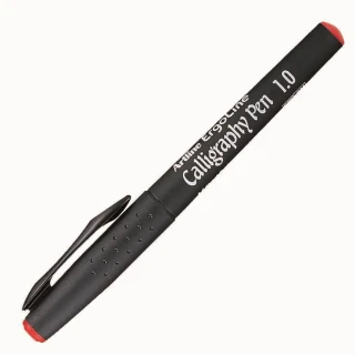 Artline Calligraphy Kalem 1 Mm Kırmızı Erg-241