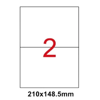 Tekno 210x148.5 Mm Laser Etiket 100 Lü Bk-2100