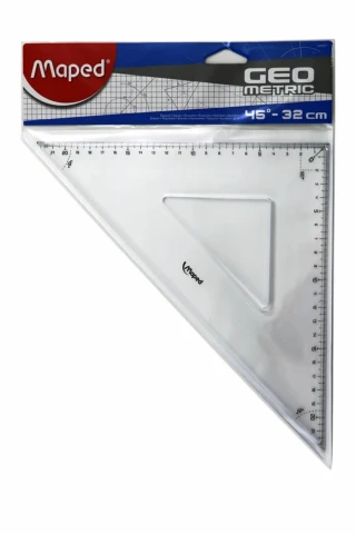 Maped 45x32 Gönye Kırılmaz Plastik 244432