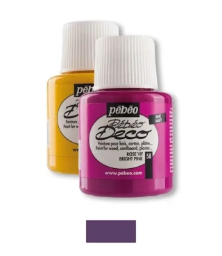 Pebeo Deco 110 Ml Ahşap Boyası Mor 78