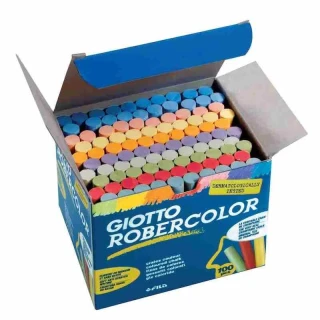 Robercolor Tebeşir 100 Lü Karışık Renkli