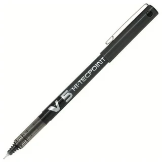 Pilot V5 Hı-tecpoınt 0.5 Roller Kalem Siyah Bx-v5