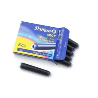 Pelikan Kartuş Mavi 6 Lı 4001