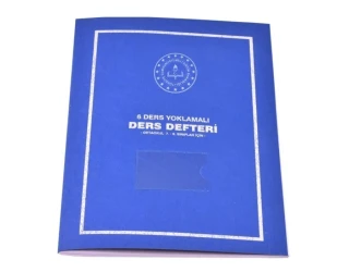 Gülpaş 6 Ders Yoklamalı Ders Defteri Ortaokul İçin Pp Kapak 389
