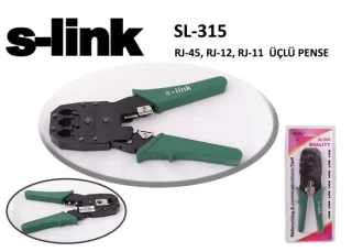 S-lınk Sl-315 Network Ayarlı Pense Rj45-rj11-rj12