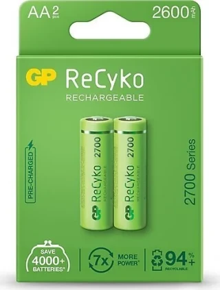 Gp Aa 1.2v 2600mah Şarjlı Pil 2 Li