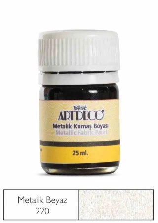Artdeco 25 Ml Metalik Kumaş Boyası Sedef 11a-220