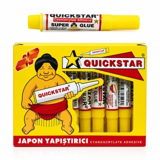 1.4 Gram Japon Yapıştırıcı - 1 Adet - İnce Uçlu Başlık - Hızlı Kuruma Özellikli
