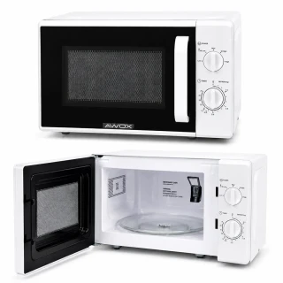 Beyaz Mikrodalga Fırın - Klasik Ön Panel - 20 Litre Kapasite