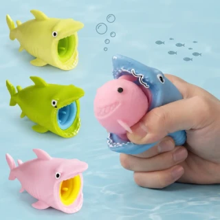 Sürpriz Karakterli Köpek Balığı Tasarımlı Squishy - 12'li Paket - Minik Balıklı