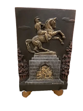 Atatürk Anıtı Pano 12x18 Cm Kutulu Büyük Boy