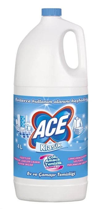 Ace 4lt Çamaşır Suyu Klasik