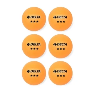 Delta Masa Tenisi (pinpon) Topu Turuncu 6"lı Cpt294