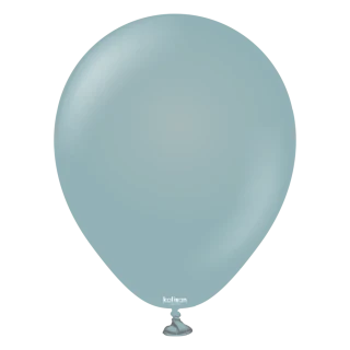 Kalisan 12" Retro Balon 10"lu Fırtına Mavisi 11280054