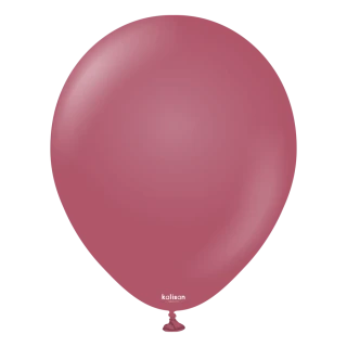 Kalisan 12" Retro Balon 10"lu Yaban Çileği 11280124