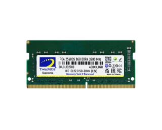 Twinmos Mdd48gb3200n 8gb 3200 Mhz Cl22 Ddr4 Notebook Ram