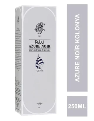 Rebul 250 Ml Kolonya Cam Şişe Azure Noir