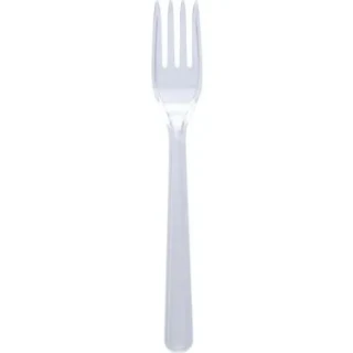 Smartpack Plastik Çatal Şeffaf 100"lü
