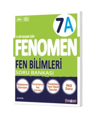 Fenomen Yay.-7.sınıf Fen Bilimleri A Soru Bankası 2425