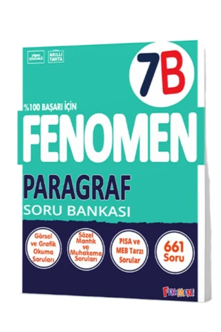 Fenomen Yay.-7.sınıf Paragraf B Soru Bankası 2425