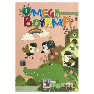 Mega Boyama 1 - Nurdan Yayınları