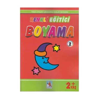 Renkli Eğitici Boyama 2 (+2 Yaş) - Nurdan Yayınları