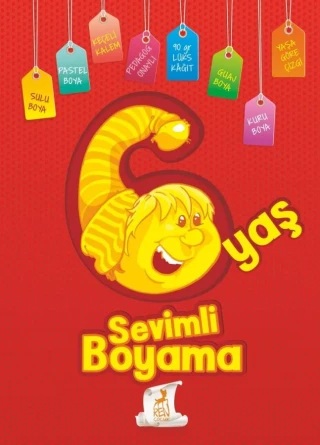 Sevimli Boyama 6 Yaş - Ren Çocuk Yayınları