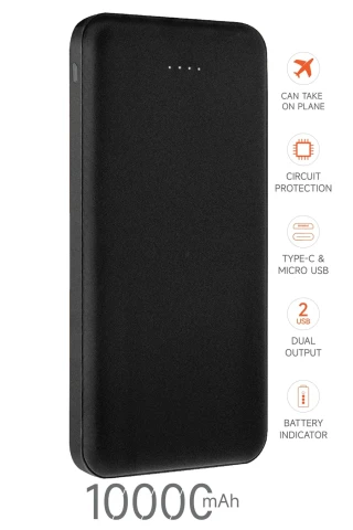 Snapron Snp-3001 10000 Mah Powerbank Siyah