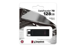 Kingston Dt70 128 Gb Usb-c 3.2 Gen Type-c Flash Bellek