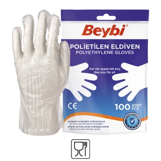 Beybi Polietilen Fırıncı Eldiven