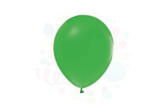 Balonevi 12" Düz Renk Balon 100"lü Koyu Yeşil
