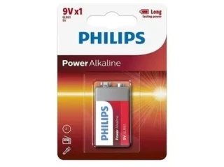 Philips 9v Power Alkalin Pil 6lr61p1b