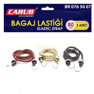 Carub 3lü 80cm Bagaj Lastiği