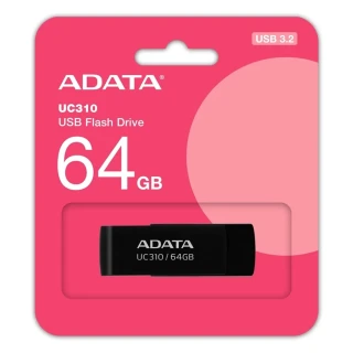 Adata Uc310 64 Gb Usb 3.2 Gen1 Siyah Flash Bellek