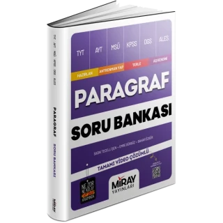 Miray Yay.-tyt Paragraf Soru Bankası 2526