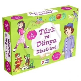 Türk ve Dünya Klasikleri 2. ve 3.sınıf 10 Kitap - Yuva Yayınları