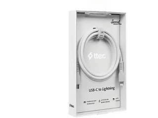 Ttec 2dk60b 120cm Usb-c To Lightning Hızlı Şarj Kablosu Beyaz