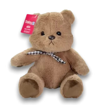 Selay 25 Cm Peluş Ayıcık Kahverengi 4519