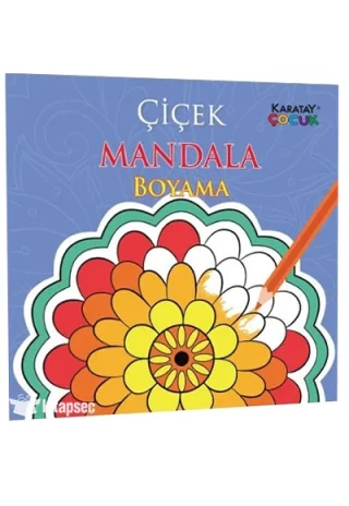 Çiçek Mandala Boyama - Karatay Çocuk