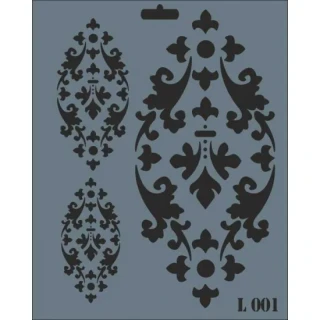 Rich 3d Seri 25x35 Stencil 001