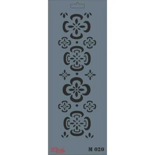 Rich New Seri 11x29 Medium Stencil M-020