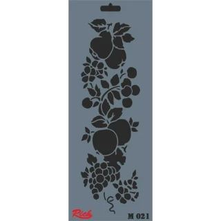 Rich New Seri 11x29 Medium Stencil M-021