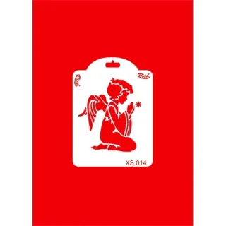 Rich 10x14 X-small Seri Stencil 014