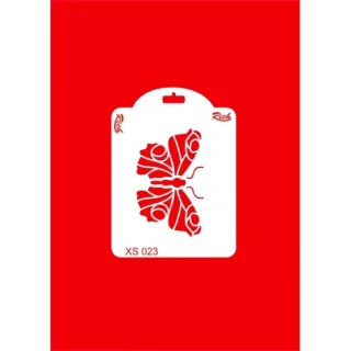 Rich 10x14 X-small Seri Stencil 023