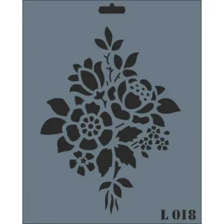 Rich New Seri 25x25 Large Stencil L-018