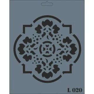 Rich New Seri 25x25 Large Stencil L-020