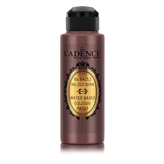 Cadence Su Bazlı Yaldız Boya 120 Ml Çikolata 115