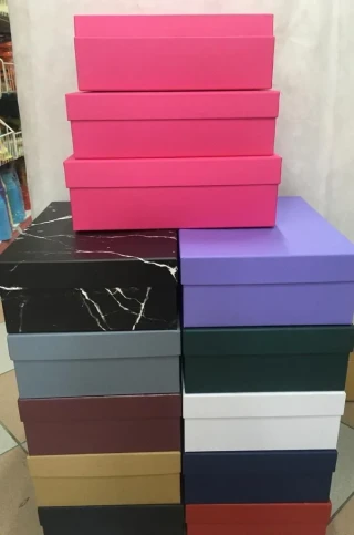 Nedi Dikdörtgen Hediye Kutusu Beyaz No:3 12378