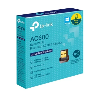 Tp-link Archer T600ub Nano 600 Mbps Kablosuz Wifi ve Bluetooth Adaptör